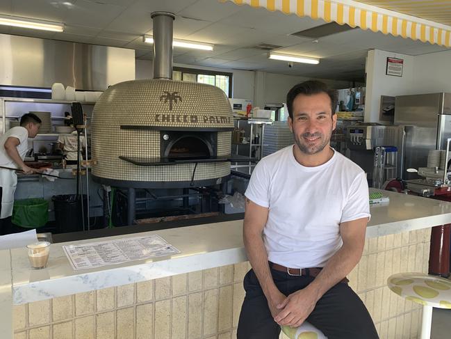 Chicco Palms co-owner Peter De Marco at the Brooklyn Park restaurant. Pic: PAULA THOMPSON