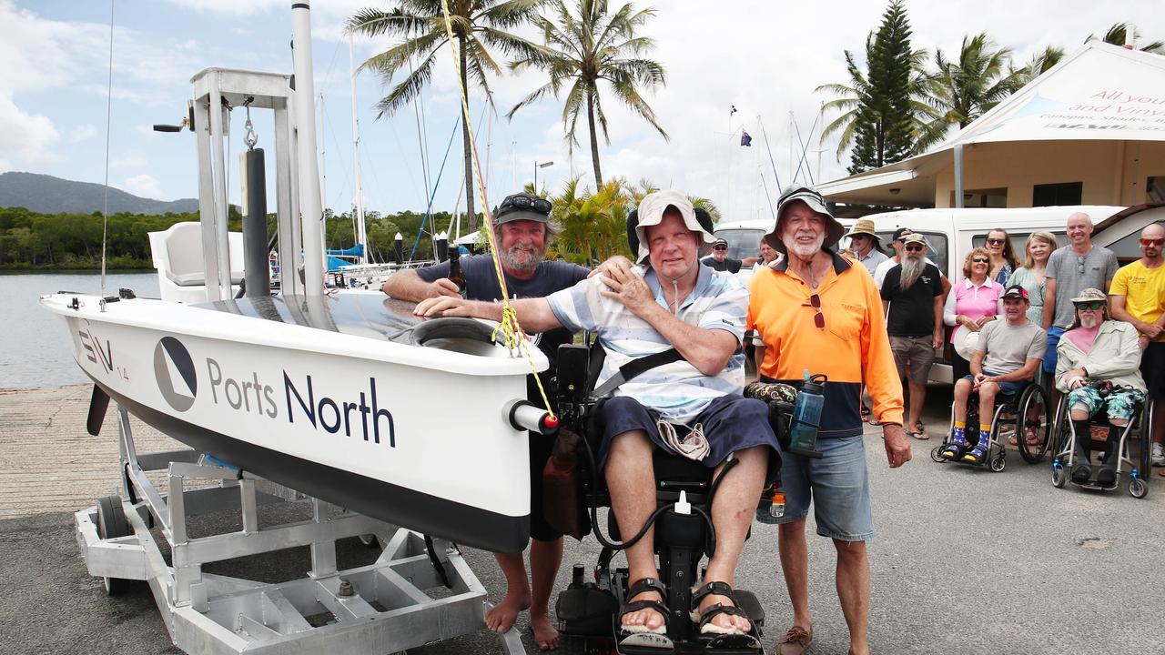 Sailability Cairns launches new boats designed for wheelchair bound