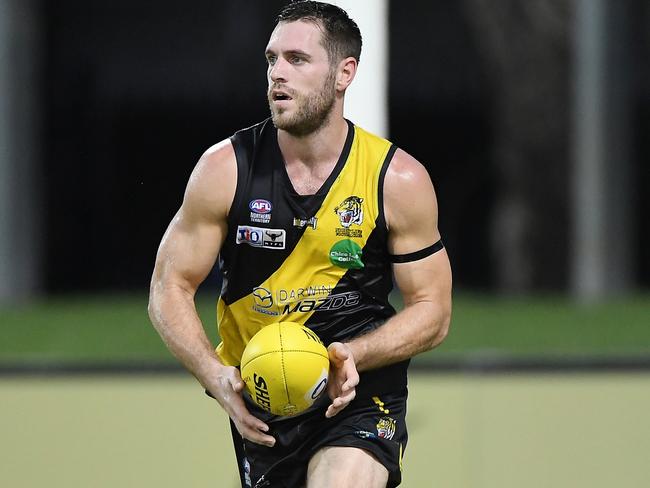 Daniel Bowles was a brilliant defender for Nightcliff. Picture: Felicity Elliott / AFLNT Media