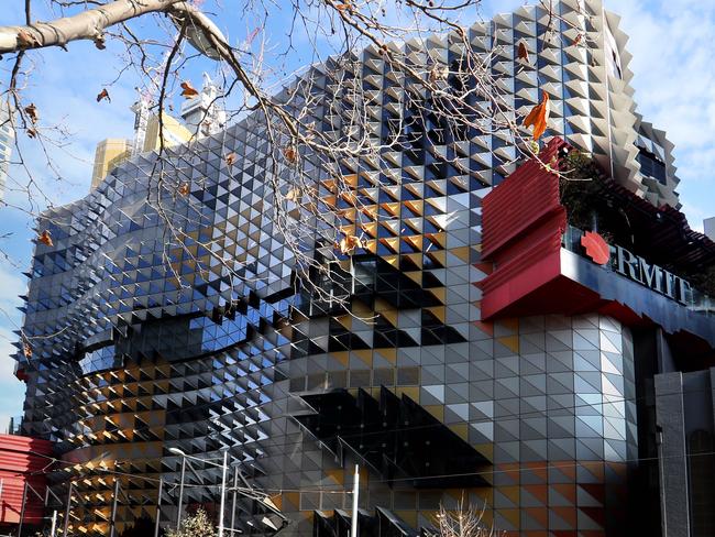 13/07/2018  RMIT University's Swanston Academic Building in Melbourne CBDPicture : David Geraghty / The Australian.