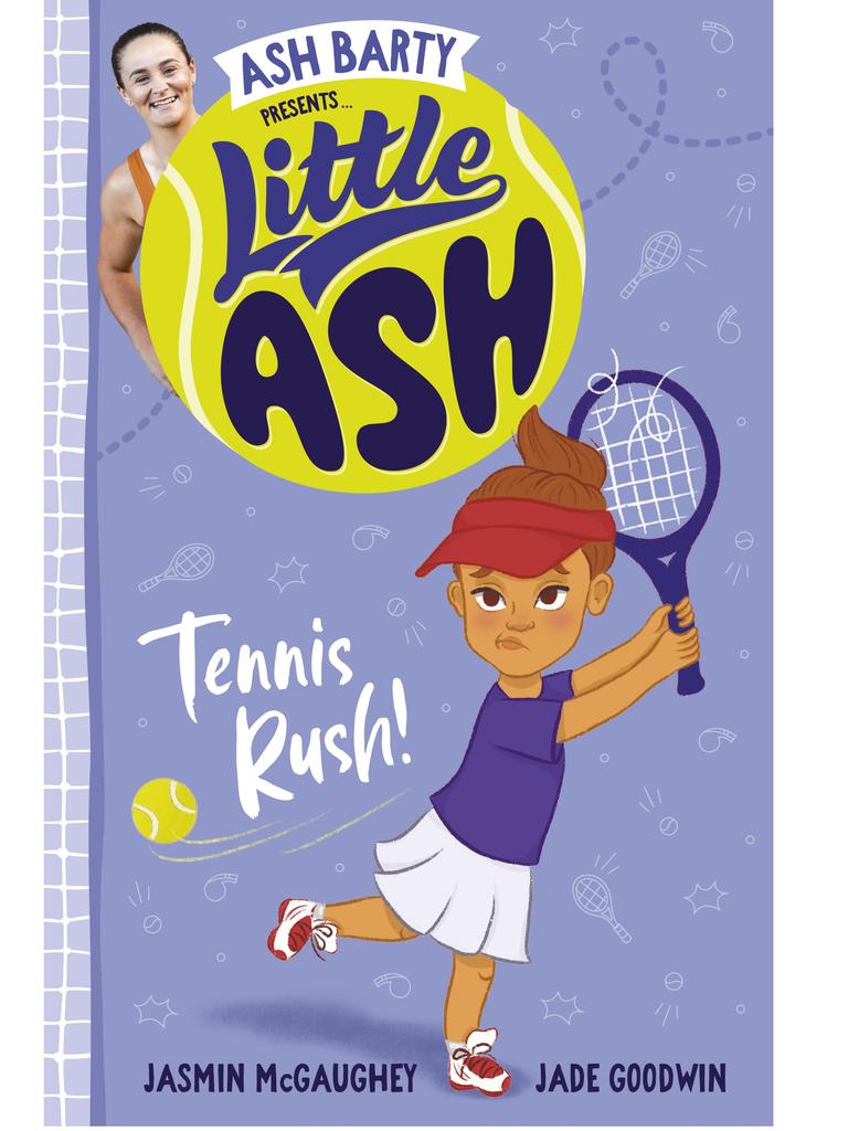 Serving up a great costume idea is the Little Ash series by retired tennis champion Ash Barty – all you need is some athletic wear, a tennis racquet and Ash’s trademark smile! Picture: HarperCollins/supplied