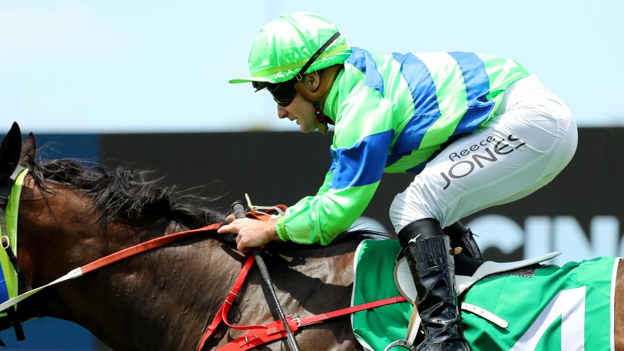 Reece Jones rides the Peter and Paul Snowden-trained Eleni at Scone. Picture: Getty Images