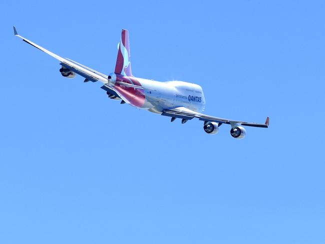 Qantas Flight 16 (The Nullabor) from Los Angeles to Brisbane was diverted to Coolangatta Airport on the Gold Coast due to Heavy Fog in Brisbane. Its the first time a Boeing 747 has landed at the Gold Coast in over 35 years.