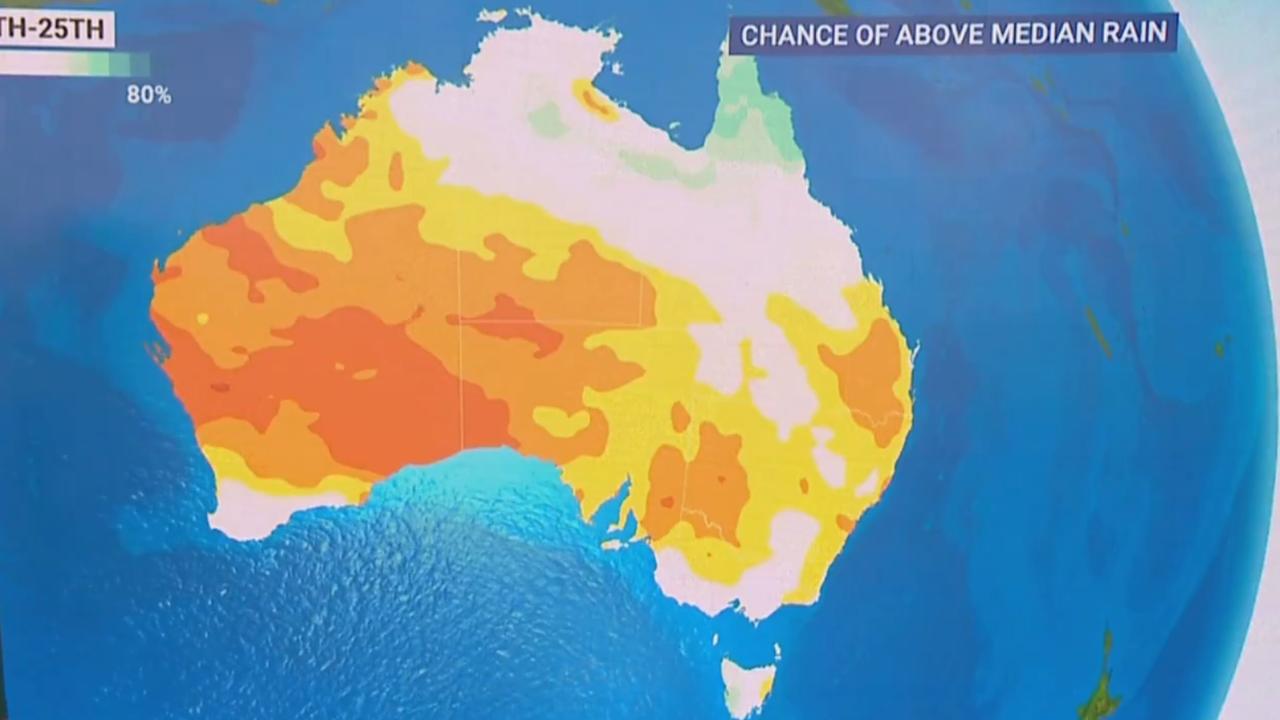 Forecasts are for a dry August across most of the country. Picture: SkyNews