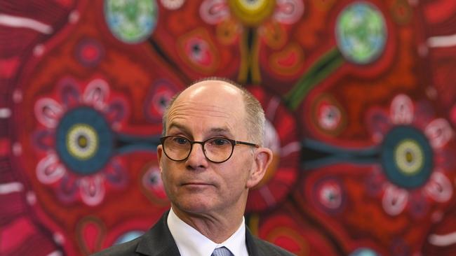 It’s promising, but not a time for complacency, says Deputy Chief Medical Officer Professor Paul Kelly. Picture: Lukas Coch/AAP