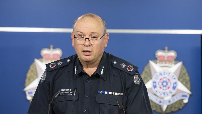 Graham Ashton is remaining steadfast despite the Lawyer X scandal. Picture: Ellen Smith/ (AAP