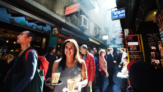 Victoria is snapping at NSW’s heels when it comes to economic growth. Picture Rob Leeson