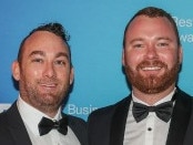 Brothers Luke and Liam Hillery of the Hillery Group have won the Indigenous Excellence award at the 2023 Telstra Best of Business Awards. Picture: Facebook