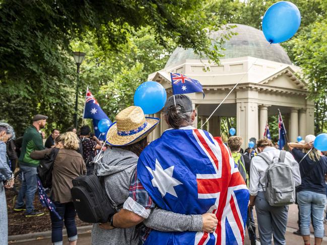 Playing the race card is now likely to get you a hard smack from Australians sick of being disparaged and divided. Picture: Jake Nowakowski