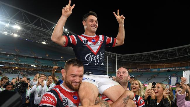 Cooper Cronk was worth every cent of his $1 million-a-year to the Roosters. (AAP Image/Dan Himbrechts)