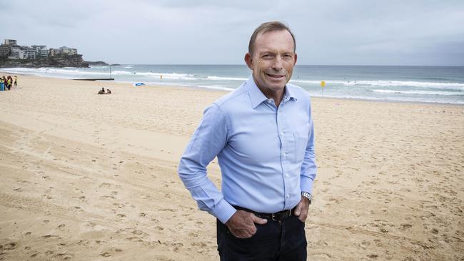 Tony Abbott has held the seat of Warringah for 25 years. Picture: John Feder