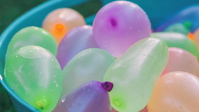 Dreaded water balloons.