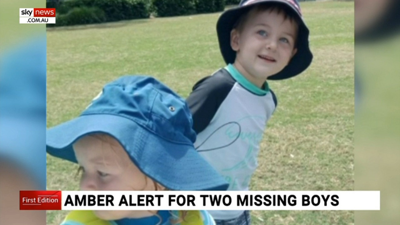 Amber alert issued for two missing Queensland boys Sky News Australia