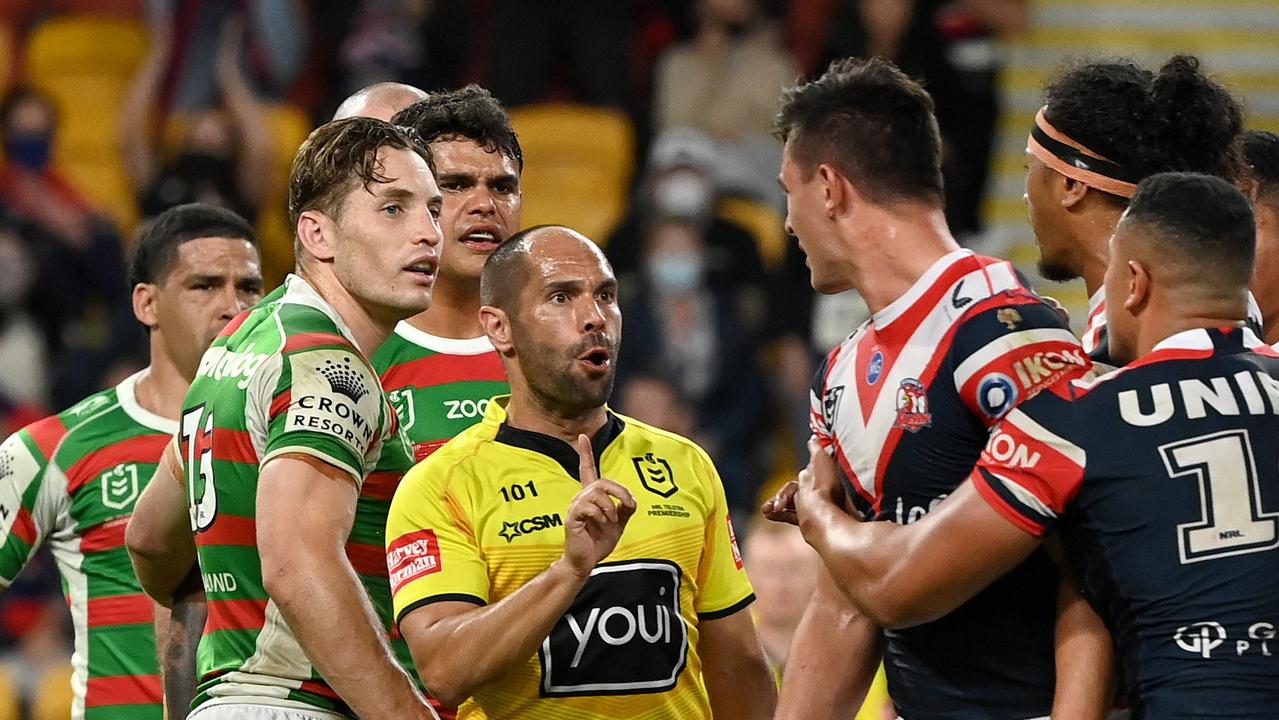 Joey Manu has calmed down since the incident. Photo: NRL Photos