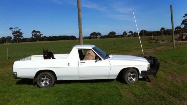 Brett Kuhne, from Larralea, says everyone loves his Holden WB ute. 