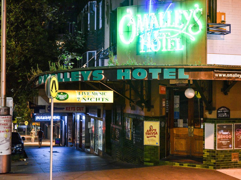 O’Malley’s Hotel once offered live music seven nights a week and is now accepting expressions of interest for purchase. Picture: Flavio Brancaleone