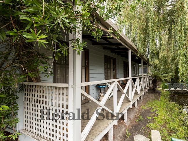 The property at Ocean Grove Holiday Park. Picture: Mark Dadswell