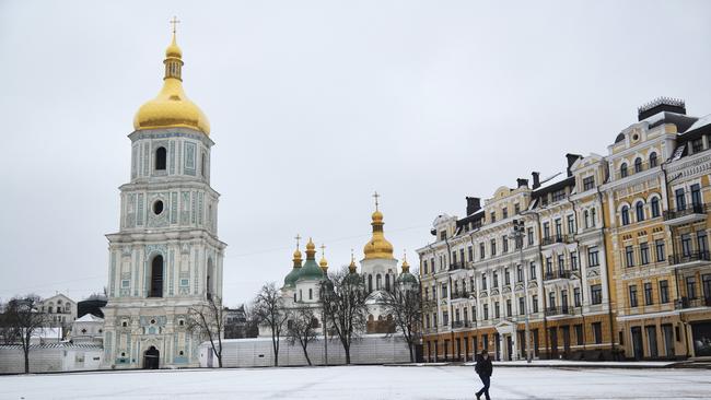 A Christian Orthodox church in Kyiv, Ukraine. Picture: Getty