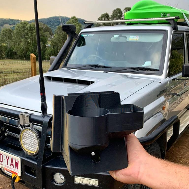 Eight months into creating Mullet Mods, Clay has expanded his product line to cover the 80 Series Landcruiser as well as other accessories for the popular 4WD. Picture: Instagram @mulletmods.