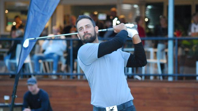 James Nitties plays a shot during the 2019 Crowe Horwath Yamba Pro-Am.