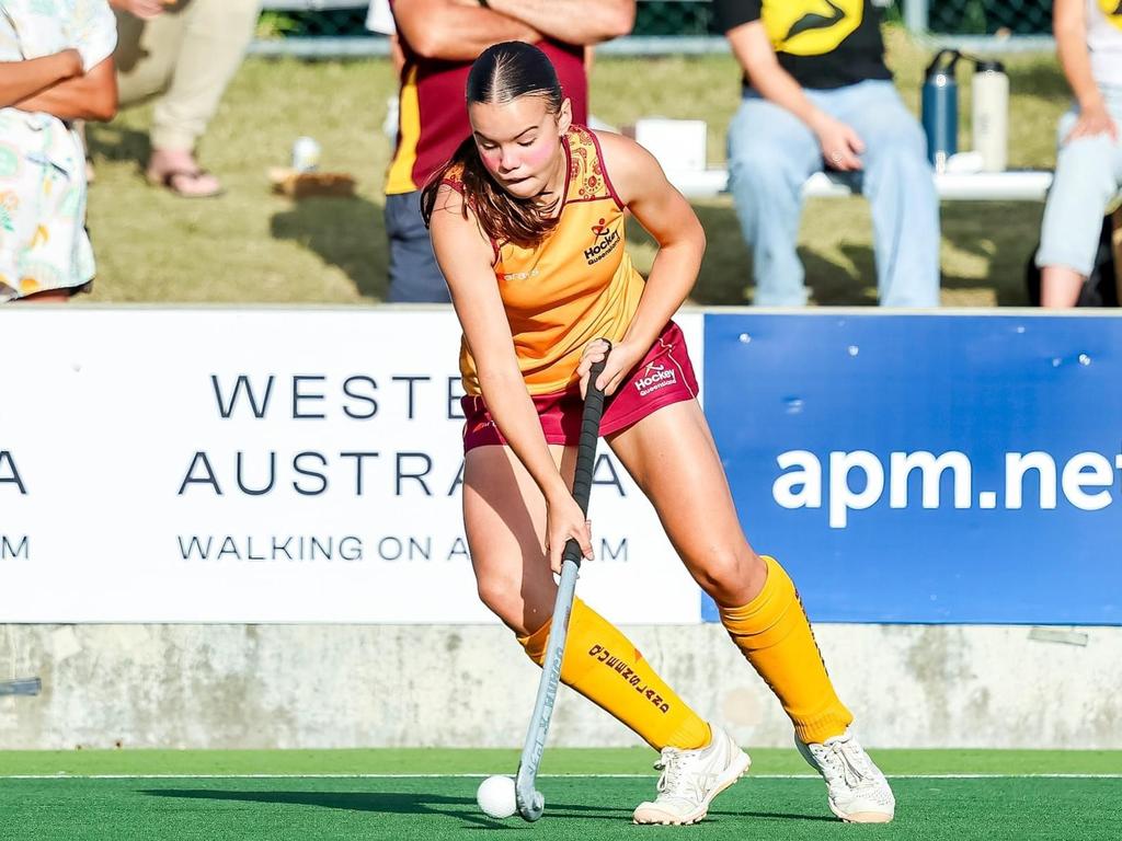 Cairns local Evie Vogler represented the Queensland Cinders under 14s side in the National Championships in Perth. Picture: Supplied