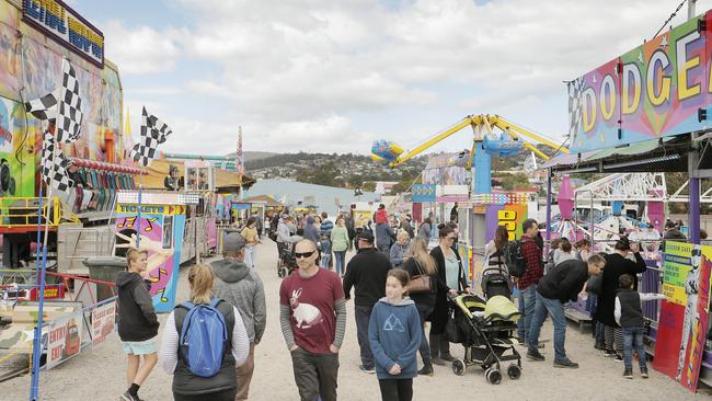 The Royal Tasmanian Agricultural Society is waiting for Premier Peter Gutwein to potentially roll back more restrictions before deciding whether to cancel this year’s show. Picture: MATHEW FARRELL