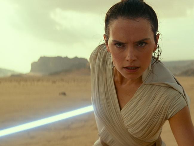 Daisy Ridley returns as Rey in the movie Star Wars: The Rise of Skywalker. Picture: Disney.