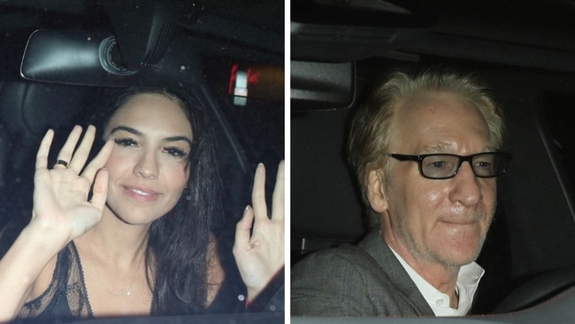 Al Pacino's girlfriend with Bill Maher