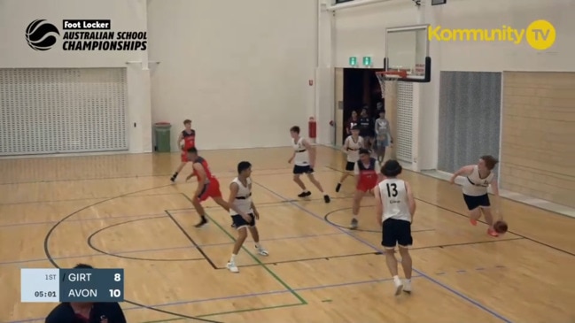 Replay: Basketball Australia School Championships Day 2 - (20M4) Girton Grammar v Avondale School