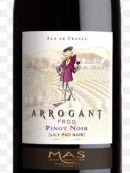 Arrogant Frog Pinot Noir, $9.99 from Dan Murphy’s.