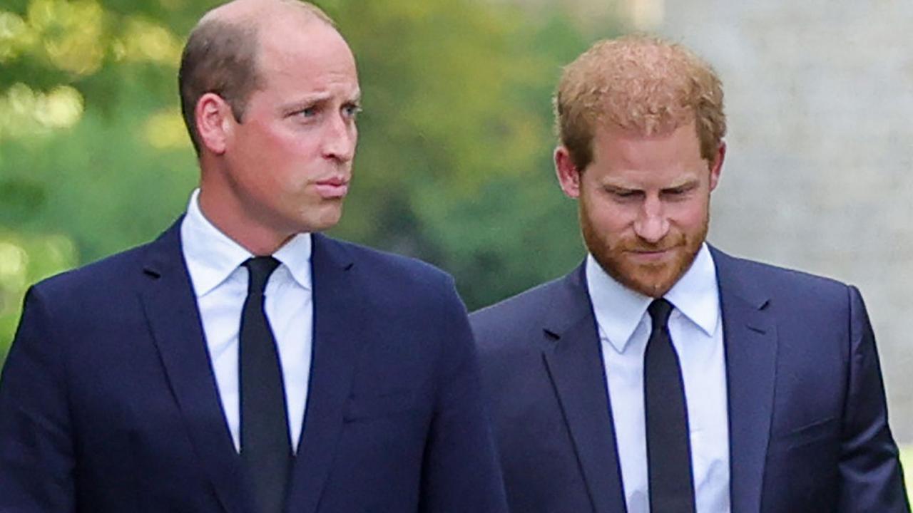 William and Harry may again present a united force during the Queen’s funeral. (Photo by Chris Jackson / POOL / AFP)