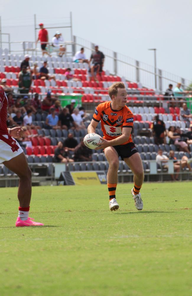 Max Blanch. Connell Cup under-17s action between the Tigers and Dolphins. Sunday, February 11, 2024.