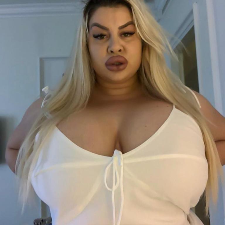 She says her personality and body scares men. Picture: Instagram
