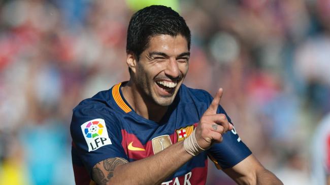 Barcelona's Uruguayan forward Luis Suarez.