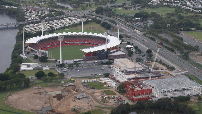 The council’s contribution to the Commonwealth Games, which will be held at the Carrara sports precinct, is expected to force council to deliver a deficit in 2018. Picture: Glenn Hampson