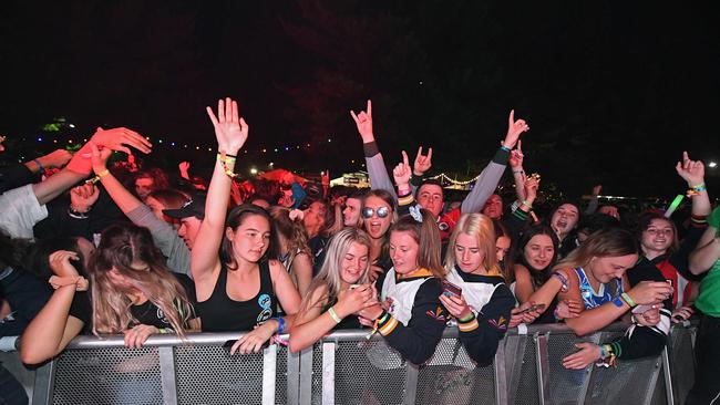 Schoolies at Victor Harbor in 2018. Picture: Tom Huntley