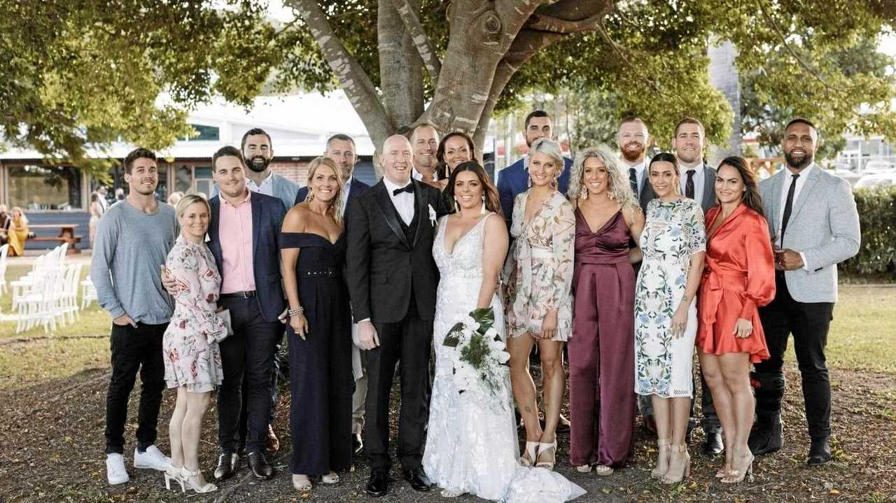 Jets' Intrust Super Cup manager Wade Glass married his wonderful partner Melissa last weekend at the coast. Picture: Tom Judson Photography