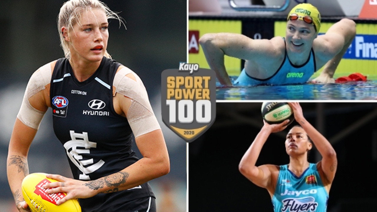 100 list: Why there aren't more women Australia's top sporting job | Telegraph