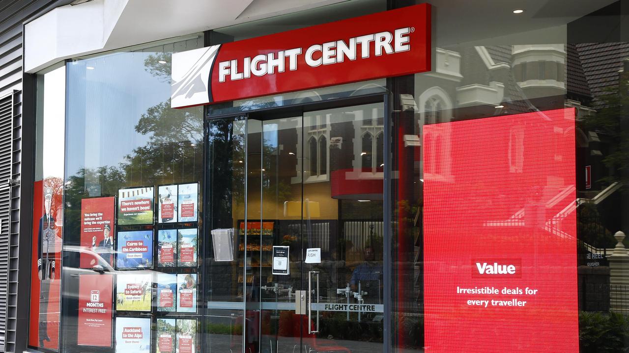 flight centre travel group dividend