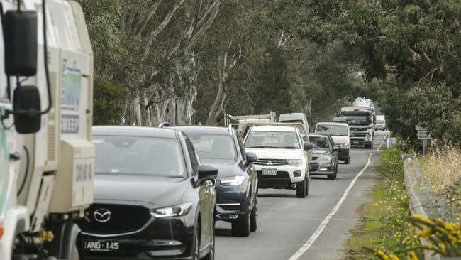 There are long waits on Thompsons Rd, which came in second worst in the Redspot Survey. Picture: Valeriu Campan