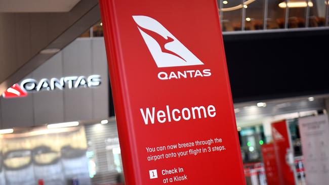 Qantas departure terminals across the nation have been deserted in recent months