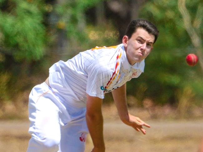 Noah McFadyen is an outstanding cricket and Aussie rules prospect. Picture: Glenn Campbell