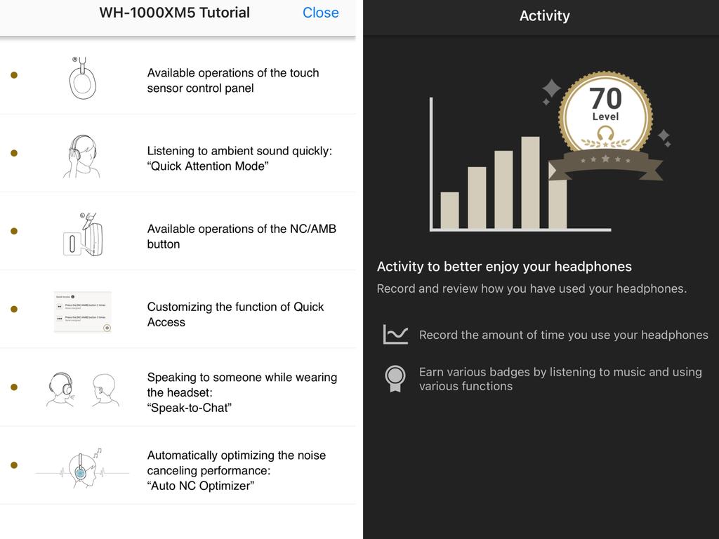 There are in-app tutorials and guides, as well as fun badge reward system. Picture: Harriet Amurao/news.com.au checkout
