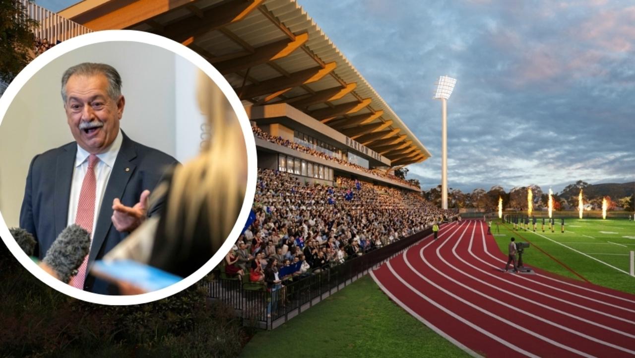 Brisbane 2032 Olympics president Andrew Liveris said it's not his job to deliver stadiums but he would help advocate for infrastructure.