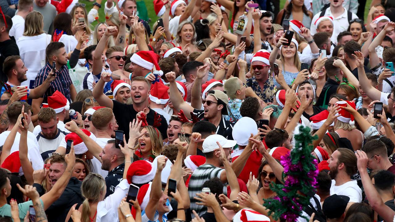 NSW coronavirus Massive Christmas party at Bronte Beach Daily Telegraph