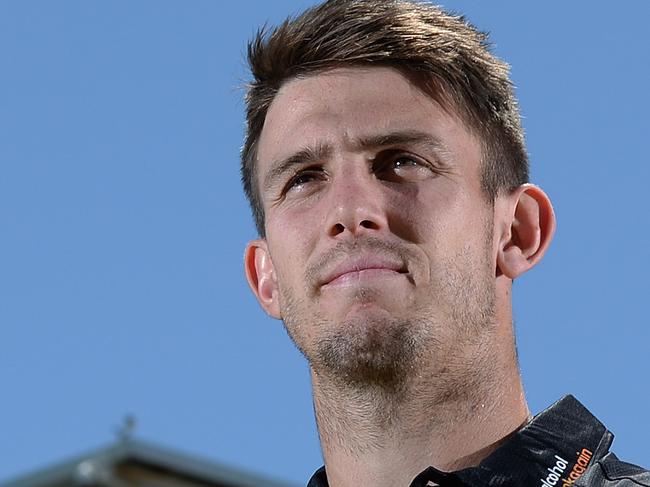 SPORT - Australian all-rounder Mitch Marsh at the WACA after being named in the Australian ODI squad to face South Africa. Photo by Daniel Wilkins.