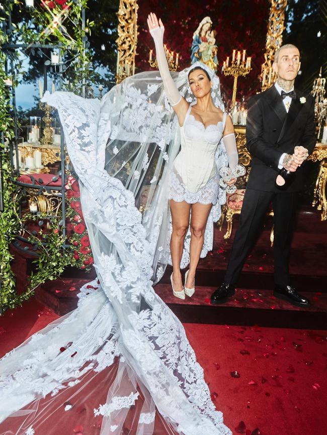 The couple tied the knot in a lavish ceremony.