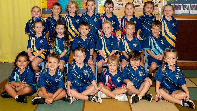 Fitzgerald State School Prep D Back Row: Ivy, Xavier, Abigail, Kelsey, Hugh, Autumn, Elaiza, Summer Middle Row: Miela, Layla, Hudson, Jack, Nate, Andy Front Row: Tallulah, Tex, Memphis, Elizabeth, Henry, Zoe Picture: Michaela Harlow