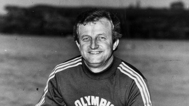 Phil Coles, general manager of 1980 Olympic team in 1980. Photo: News Limited.