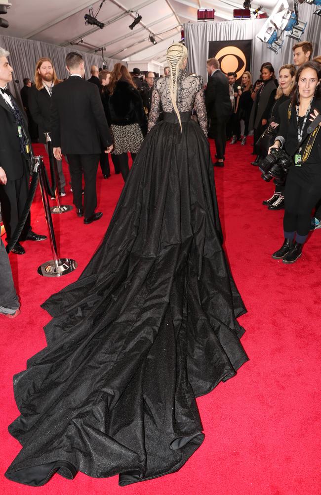 Like a Goth royal wedding. Picture: Getty